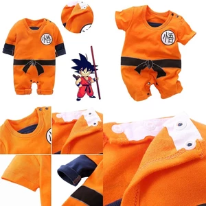 Bé Trai Sơ Sinh Dragon Ball Z Cosplay Áo Liền Quần Body Trang Phục Trang Phục Halloween
