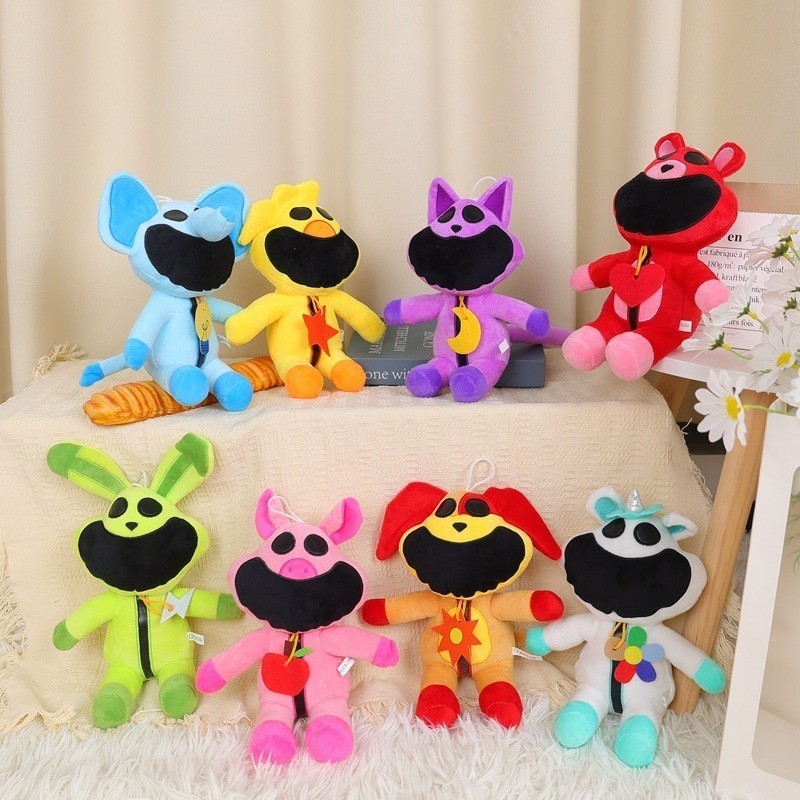 poppy playtime3 Thú Nhồi Bông Hình smiling critters Plush/CraftyCorn/ Bubbaphant/DogDay/PickyPiggy/CatNap/Bobby