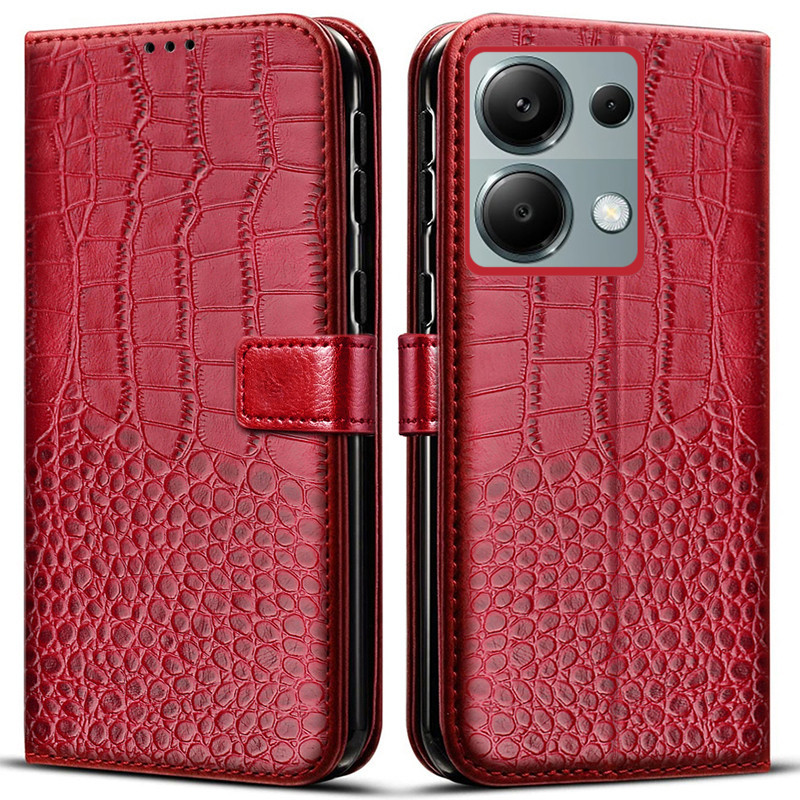 Dành Cho Xiaomi Poco M6 Pro 4G Redmi Note 13 4G Ốp Lưng Ví Đựng Thẻ Đứng Từ Lật Da Bao Da Dành Cho Xiaomi Redmi Note 13 Pro 4G Ốp Lưng Điện Thoại