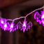 Đèn Led dây Halloween ma thuật nhấn mạnh với bí ngô sống động Nhện bộ xương để trang trí cửa sổ kỳ quái
