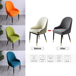 Vỏ bọc ghế ăn có thể giặt được có dây thun để sử dụng dễ dàng