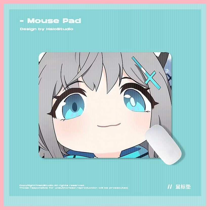 Blue Archive Takashi Hoshino Sunaokami Shiroko Sorasaki Hina Izayoi Nonomi Blue File Mouse Pad Văn phòng Bàn viết Bàn phím trò chơi Bàn phím Chuột Pad Sáng tạo độc đáo Hoạt hình Anime Nam Nữ