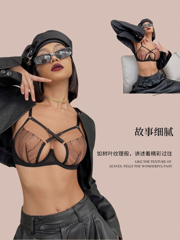 Gợi Cảm Phụ Nữ Vú Lớn Nhìn Nhỏ Tập Hợp Lên Ren Mỏng Đẹp Lưng Áo Ngực Chống Chảy xệ Bộ Áo Ngực