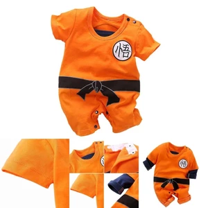 Bé Trai Bé Sơ Sinh Dragon Ball Z Cosplay Áo Liền Quần Body Trang Phục Halloween Trang Phục