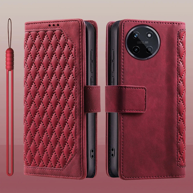 Dành Cho OPPO Realme 11 4G Ốp Lưng Ví Da Ốp Lưng Điện Thoại Realme 11 4G Realme11 4G Bao Lật Coque Fundas