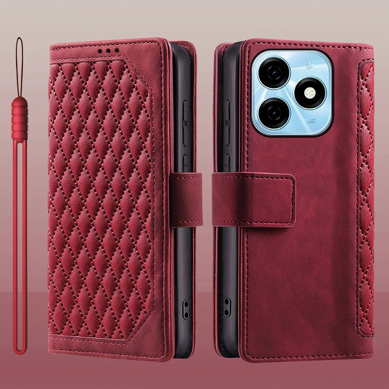 Dành Cho Tecno Spark 20 Pro KJ6 Ốp Lưng Ví Da Điện Thoại Cho Tecno Spark20 Pro Ốp Lưng KJ6 Bao Lật Coque Fundas