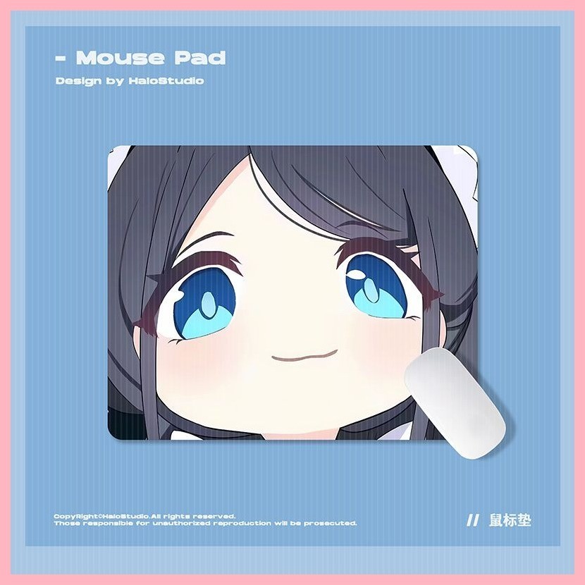 Blue Archive Takashi Hoshino Sunaokami Shiroko Sorasaki Hina Izayoi Nonomi Blue File Mouse Pad Văn phòng Bàn viết Bàn phím trò chơi Bàn phím Chuột Pad Sáng tạo độc đáo Hoạt hình Anime Nam Nữ