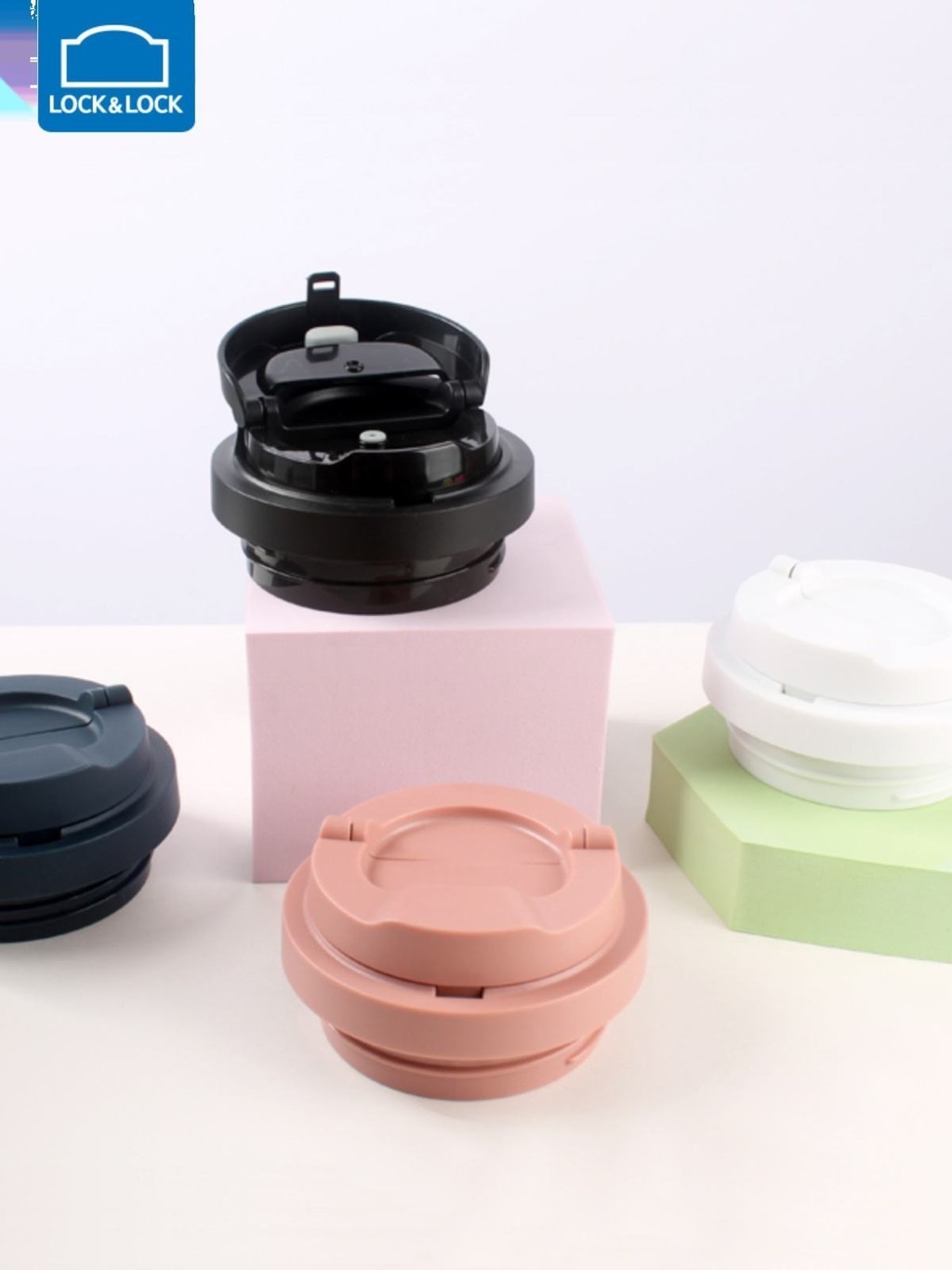 LOCK & LOCK Gặp Yuanqi Thermos Nắp Cốc Phụ Kiện LHC3249 / 3271 Cốc Cà Phê Nắp Bật Lên