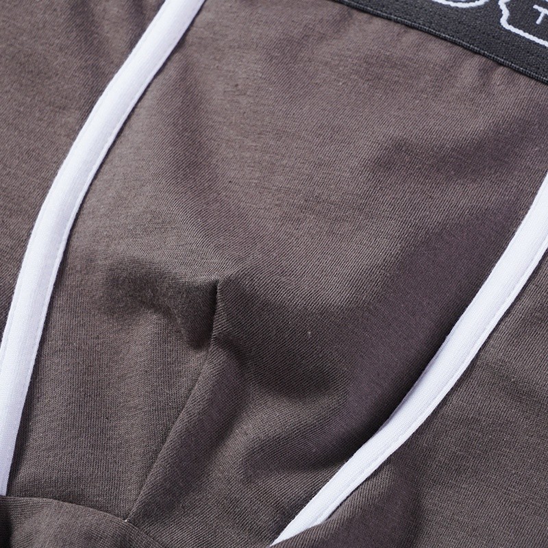 Mô tả Ecmln Quần Lót Boxer cotton Thoáng Khí In Chữ Phối Màu Tương Phản Thời Trang Cho Nam - 11