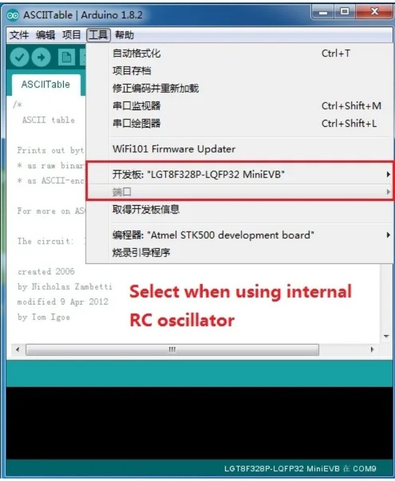 Lgt8f328p-lqfp32 MiniEVB TYPE-C MICRO USB Tương thích với ATMEGA328 ...