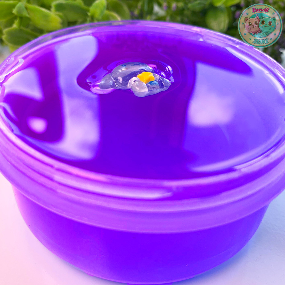 Slime Tia UV (Utraviolet) Kèm Charm Cinamarol 190ml và Chai dung dịch ...