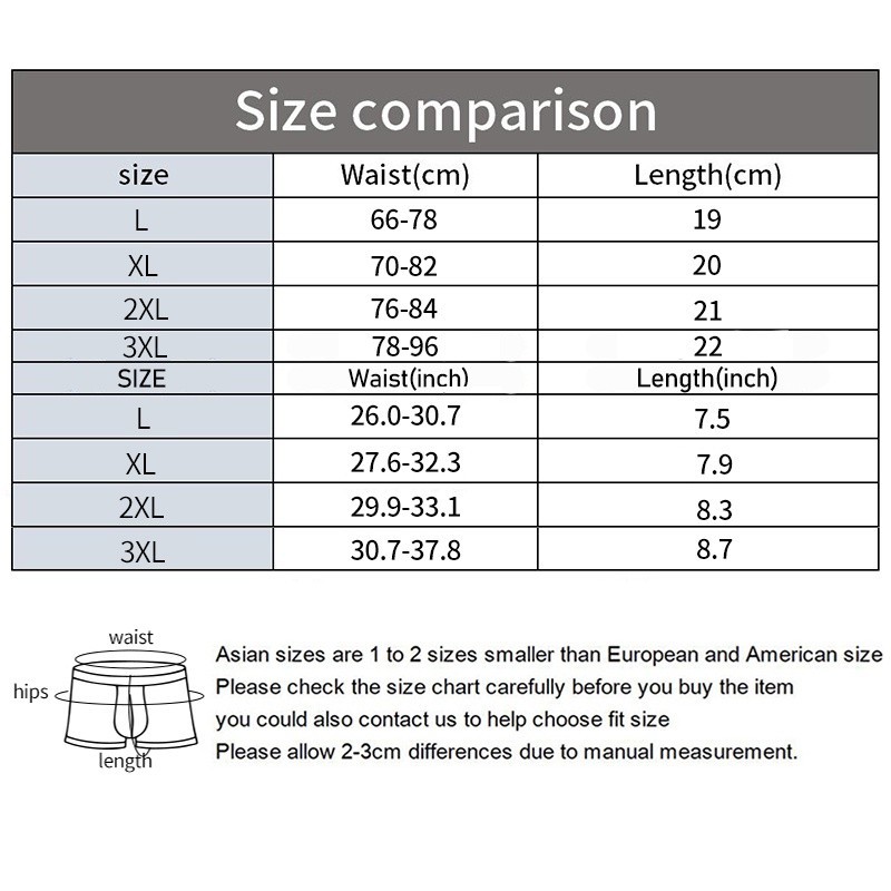 Mô tả Ecmln Quần Lót Boxer cotton Thoáng Khí In Chữ Phối Màu Tương Phản Thời Trang Cho Nam - 1