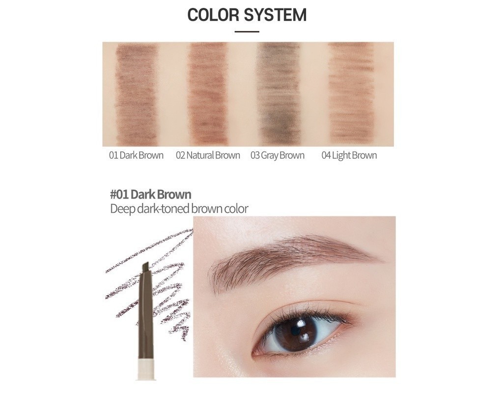Mô tả Bút vẽ lông mày ETUDE Bare Edge Slim Brow - 1