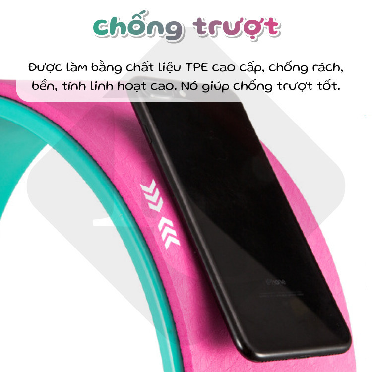 Mô tả BG-Vòng Tập Yoga, Vòng Yoga Pilates Nhựa ABS Tập Lưng Cao Cấp Chính Hãng Yoga Wheel - 11