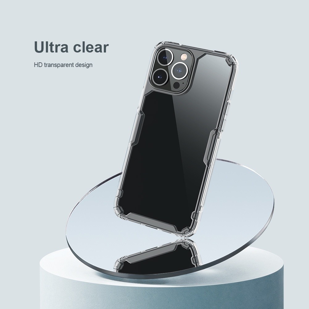 Mô tả Ốp Lưng Trong Suốt Nillkin Cho iPhone 16 Pro Max 15 Pro Max 14 Pro Max 13 Pro 16 Pro Nature Pro Ốp lưng Trong Suốt Túi Khí Chống Sốc Ốp Lưng - 3