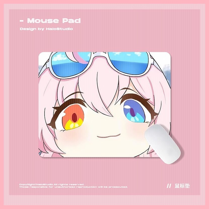 Blue Archive Takashi Hoshino Sunaokami Shiroko Sorasaki Hina Izayoi Nonomi Blue File Mouse Pad Văn phòng Bàn viết Bàn phím trò chơi Bàn phím Chuột Pad Sáng tạo độc đáo Hoạt hình Anime Nam Nữ