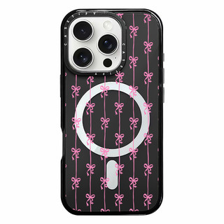 CASETiFY Màu Đỏ Đan Hoa Minh Họa Ốp Lưng Sạc Từ Tính Không Dây Cho IPhone 11 14 15 16 Pro Max 12 13 Pro Max Cover 15 16 PLUS Silicon Mềm Trong Suốt Ốp Lưng Chống Sốc