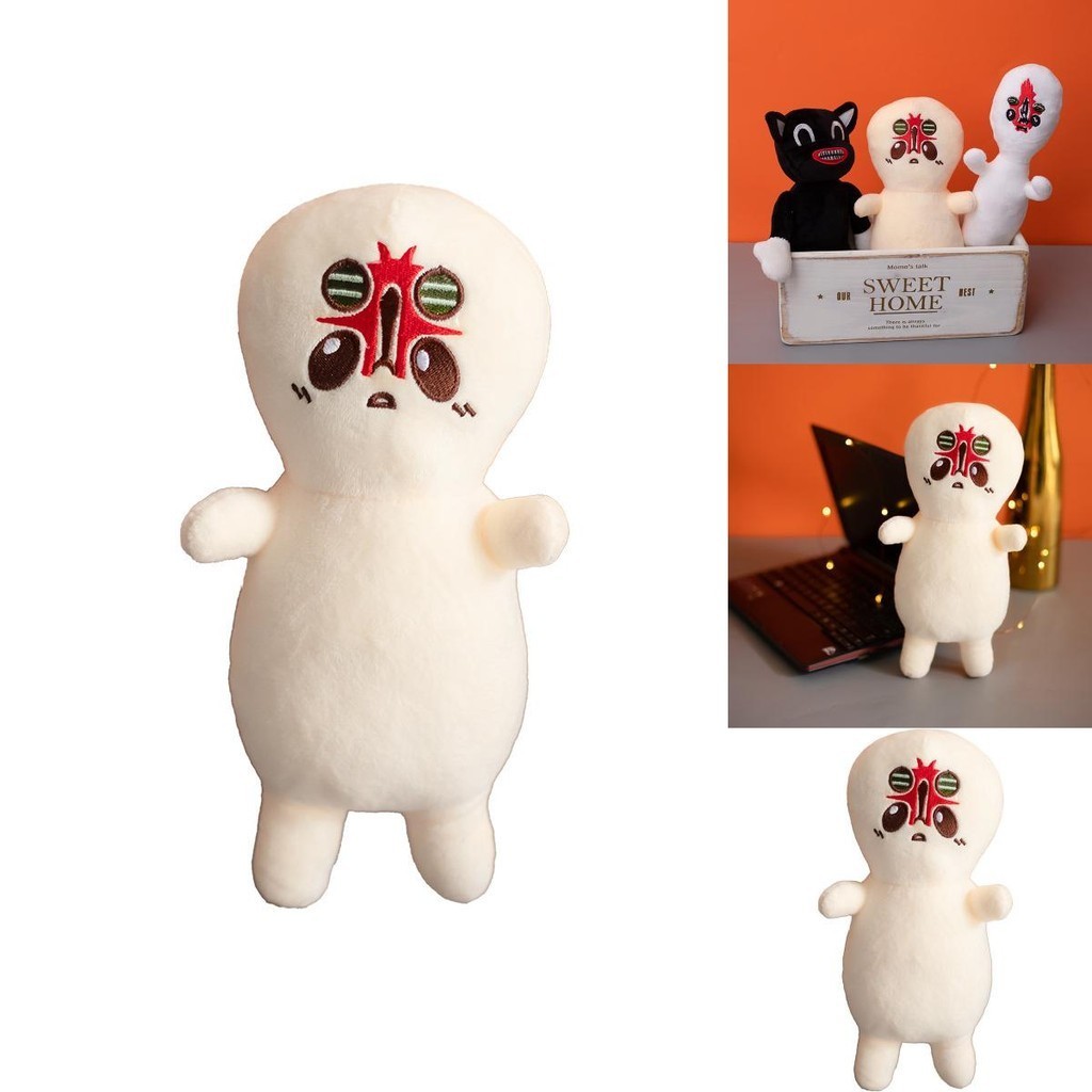 25cm Dễ Thương SCP 173 Pegatinas Sang Trọng Đồ Chơi Mũm mĩm Nhồi Bông Búp Bê Người Hâm Mộ Quà Tặng Sưu Tập