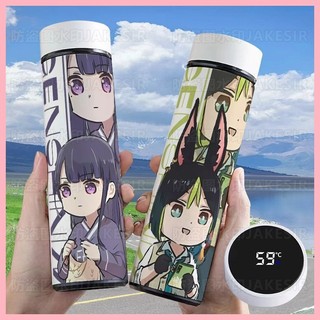 Cốc giữ nhiệt Genshin Impact Kaedehara Kazuha Raiden Shogun HuTao zhongli Yuanshen Quả óc chó Ngoại vi Bình giữ nhiệt thông minh Công suất lớn Thép không gỉ Di động Đo nhiệt độ có giá trị cao Hiển thị Cốc nước 4T