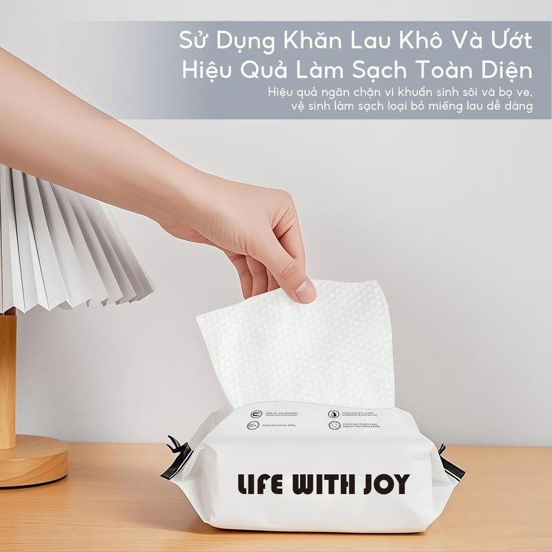 Mô tả Cây lau kẹp khăn đa năng dùng 1 lần DM02 Zolele dùng lau bụi mịn các bề mặt - Chính hãng - 6