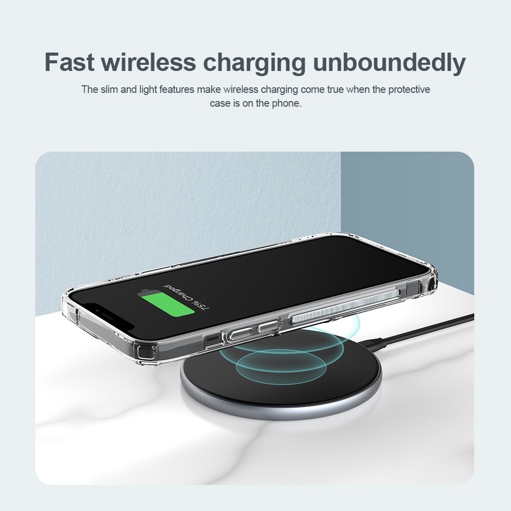 Mô tả Ốp Lưng Trong Suốt Nillkin Cho iPhone 16 Pro Max 15 Pro Max 14 Pro Max 13 Pro 16 Pro Nature Pro Ốp lưng Trong Suốt Túi Khí Chống Sốc Ốp Lưng - 11