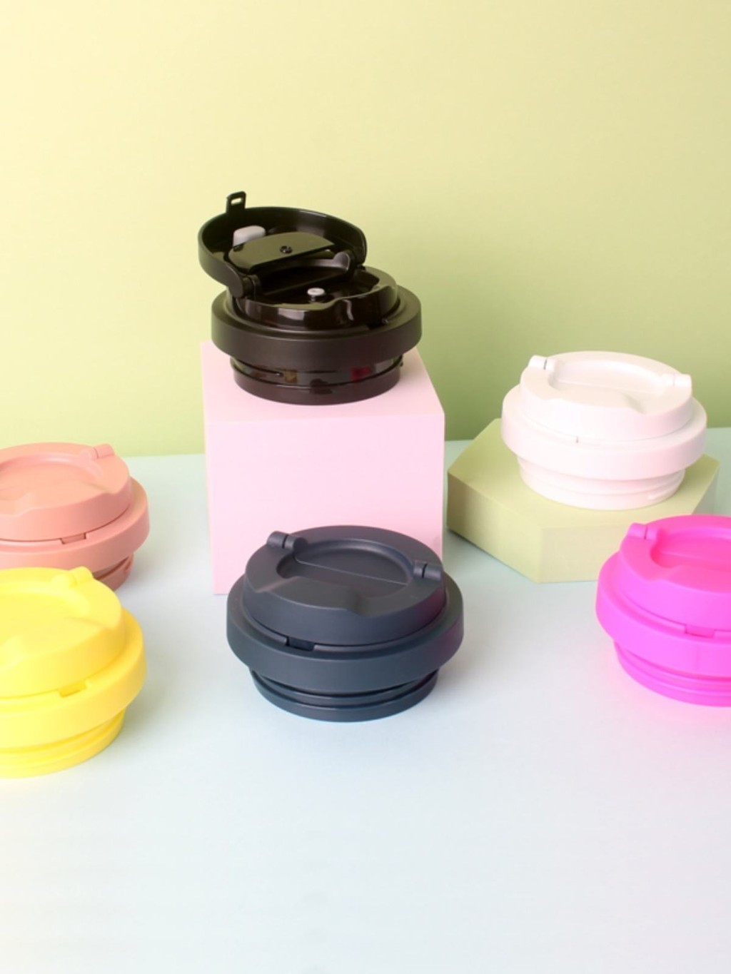 LOCK & LOCK Gặp Yuanqi Thermos Nắp Cốc Phụ Kiện LHC3249 / 3271 Cốc Cà Phê Nắp Bật Lên