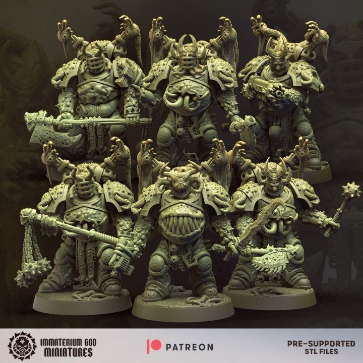 Nhựa Model-Nadi Rotten Warriors 1 / 48 Trắng Mô Hình Hình Hình Chiến ...