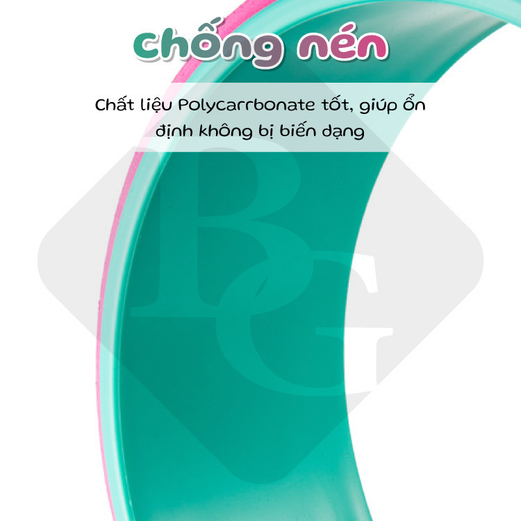 Mô tả BG-Vòng Tập Yoga, Vòng Yoga Pilates Nhựa ABS Tập Lưng Cao Cấp Chính Hãng Yoga Wheel - 9
