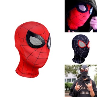Spiderman Series Mặt nạ dành cho người lớn Parker Miles Cosplay Mũ đội đầu Helloween Thoải mái Bền bỉ và