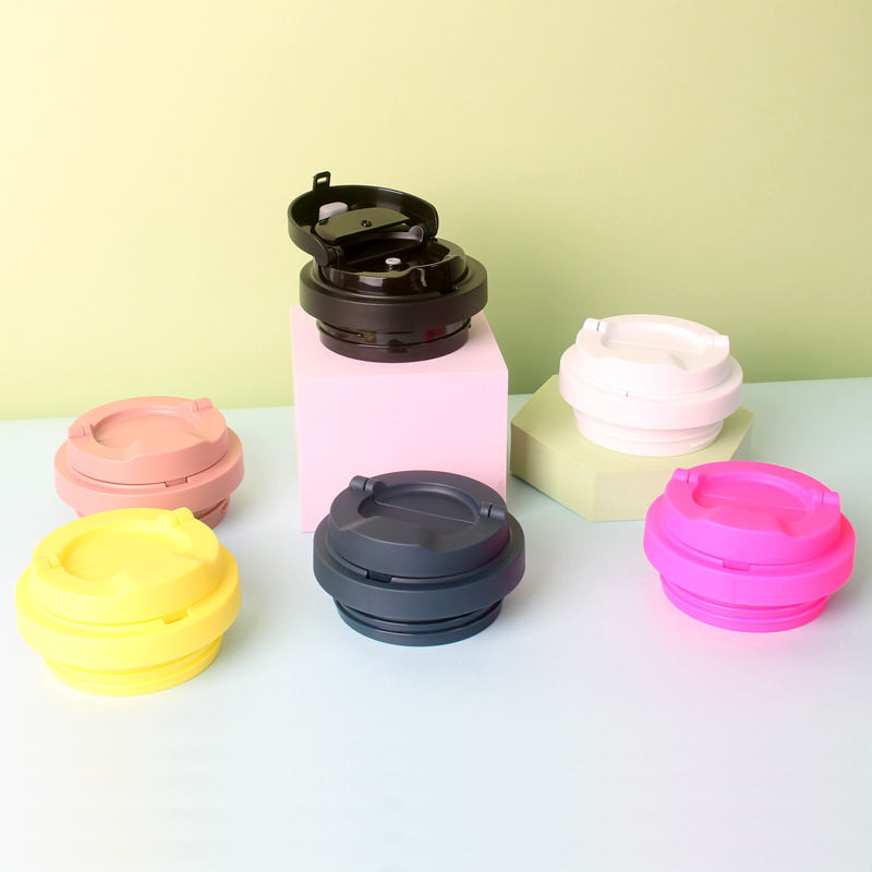 Khóa Yuanqi Thermos Cup Nắp bật lên Nắp cắm Phụ kiện LHC3249 / 3271 Nắp cốc cà phê Ống hút