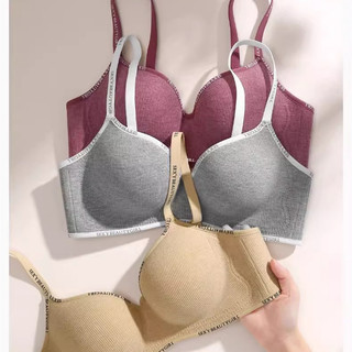Áo ngực cotton liền mạch của phụ nữ 5cm đồ lót không dây xốp mềm