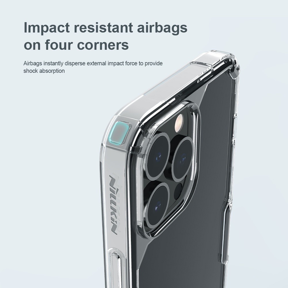 Mô tả Ốp Lưng Trong Suốt Nillkin Cho iPhone 16 Pro Max 15 Pro Max 14 Pro Max 13 Pro 16 Pro Nature Pro Ốp lưng Trong Suốt Túi Khí Chống Sốc Ốp Lưng - 7