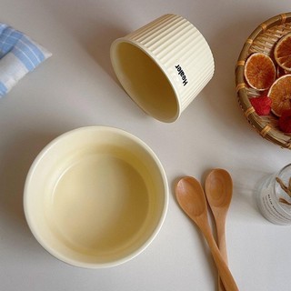 Dọc Gốm Trái Cây Salad Bát Ăn Sáng Bột Cơm Bát Sữa Chua Món Tráng Miệng Bát Nhỏ