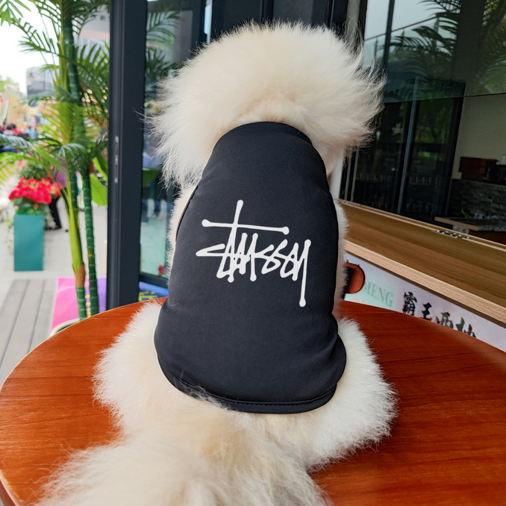 Áo Vest thoáng khí in hình mèo / chó Graffiti cho chó nhỏ