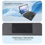 Jomaa cho Vỏ bàn phím không dây Bluetooth 14.6 inch Samsung Galaxy Tab S10 có bàn di chuột RGB có đèn nền Bàn phím máy tính bảng có thể sạc lại cho S9FE + 11 / 12.4 inch — ảnh 5