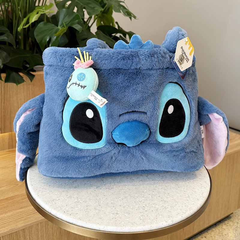 Túi Stitch Sang Trọng Đáng Yêu Với Dung Tích Lớn Woody Thu Đông Sang Trọng Túi Đeo Vai Đơn Sullivan Tote Túi Sách