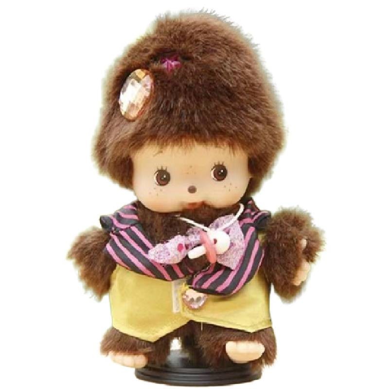 15cm 31 Thiết Kế Monchhichi Sang Trọng Đồ Chơi Búp Bê Nhồi Bông Dễ Thương Phong Cách Động Vật Cho Bé