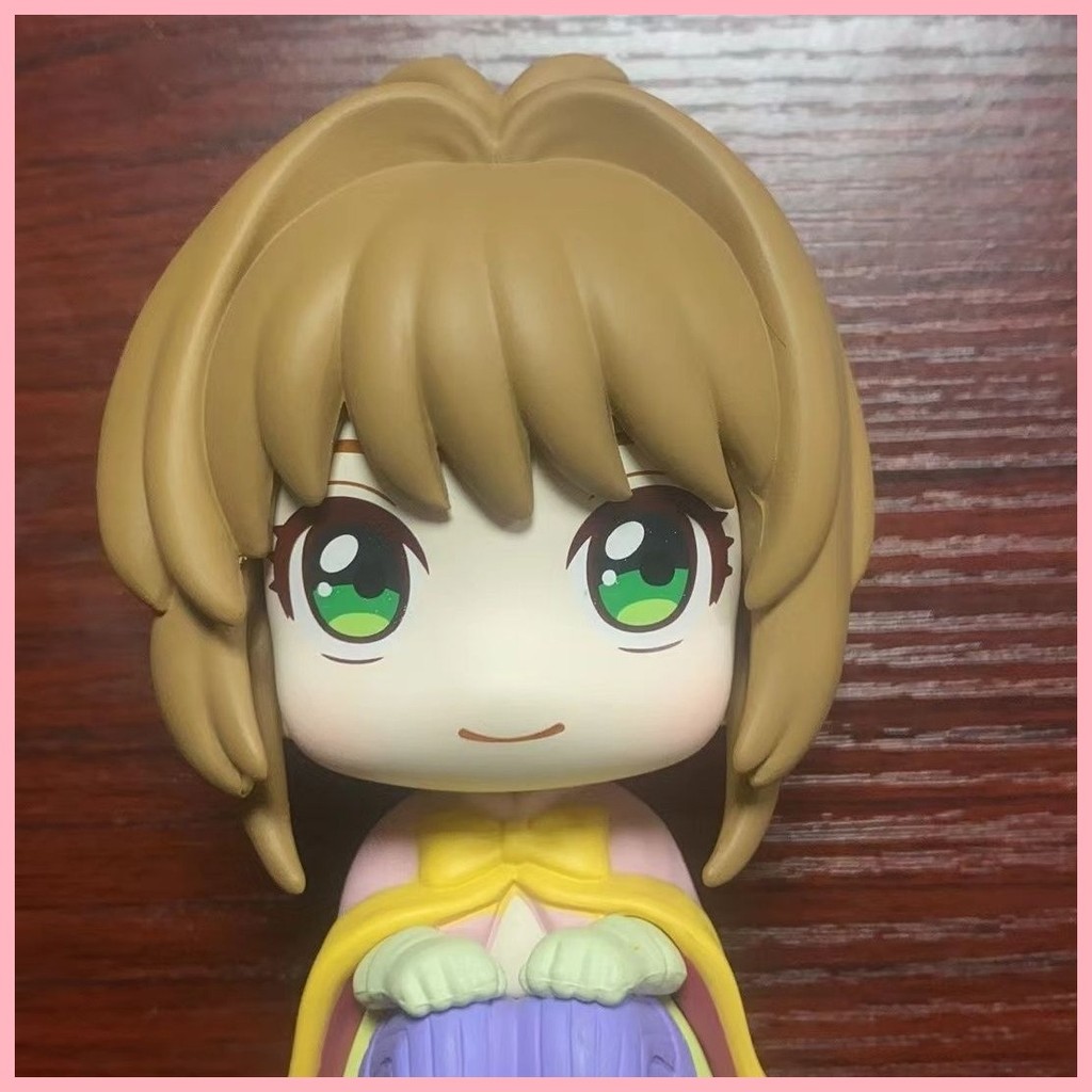 Hình Mẫu Cardcaptor Sakura Q Phiên Bản Đa Dạng Sakura Magic Card Girl Sakura Xiaoke Hình Mẫu Trang Trí Quà Tặng Hoạt Hình cos Máy Tính Để Bàn Influencer Hợp Thời Trang Chơi Cerberus