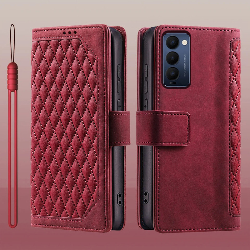 Dành Cho Tecno Camon 18P 18 Premier Lật Da Đựng Thẻ Sách Ví Đứng Bảo Vệ Toàn Diện Cho Tecno Camon 18 18P Vỏ Điện Thoại