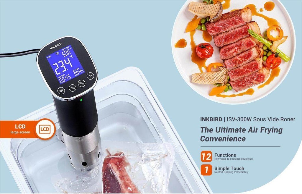 INKBIRD ISV-500W WiFi Cuiseur Sous Vide, Sous Vide Cooker