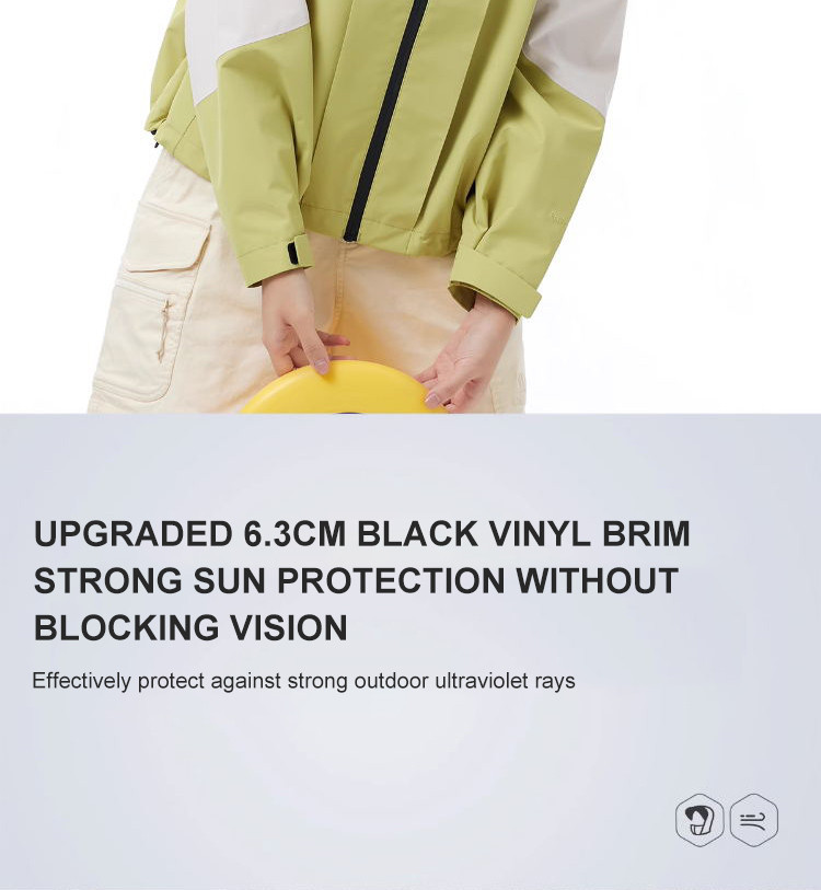 Mô tả Áo khoác ngoài trời CAMEL CROWN dành cho nữ áo khoác đơn sốc chống gió và chống thấm nước - 2