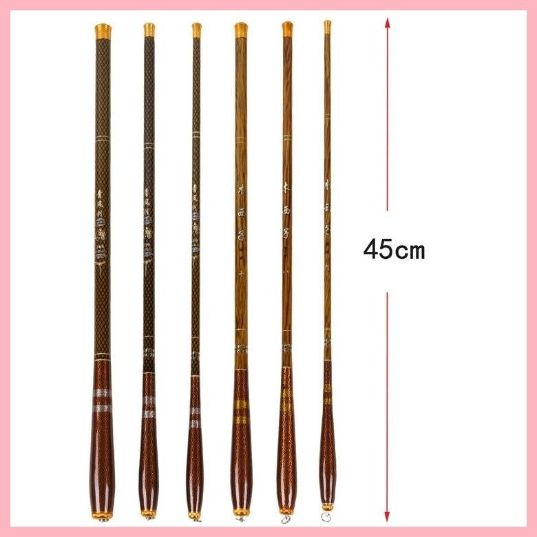 Túi Cần Câu Nhỏ Cần Câu Cá Carbon Siêu Ngắn Siêu Nhẹ Siêu Nhẹ Crucian Cá Chép Cần 1.8 / 2.1 / 2.4m Cần Câu Tôm Bỏ Túi Cần Cầm Tay Cần Ném