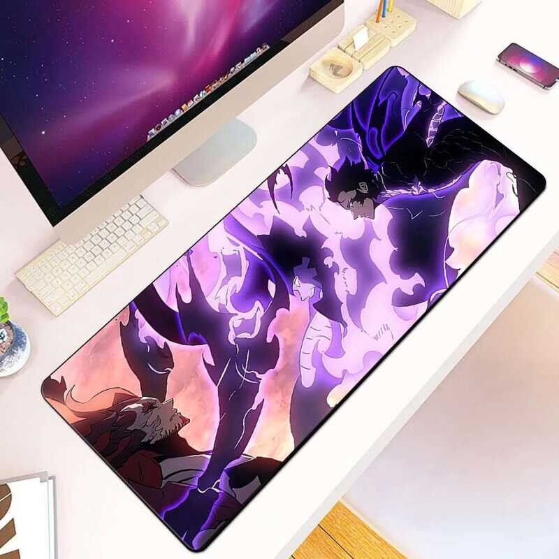 Solo Leveling Shadow King Mousepad HD In Máy Tính Game Thủ Khóa Cạnh Chống Trơn Trượt Miếng Lót Chuột XXL90x40cm Bàn Phím PC Để Bàn Pad