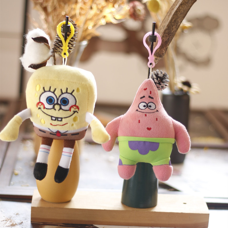 Đáng Yêu Và Spongebob Patrick Sang Trọng Móc Khóa Mềm Mại Và Tòn Ten Túi Dễ Thương