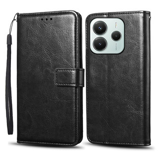 Ốp Điện Thoại Lật Cho Xiaomi Redmi Note 14 4G 5G Ốp Lưng Ví Da PU