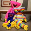 Poppy con trai của trò chơi thời gian Plush chu vi poppy playtime búp bê búp bê xúc xích quái vật