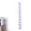 Thiết kế hiện đại đơn giản Bộ sắp xếp tủ quần áo treo 10 lớp màu be và xám để lưu trữ