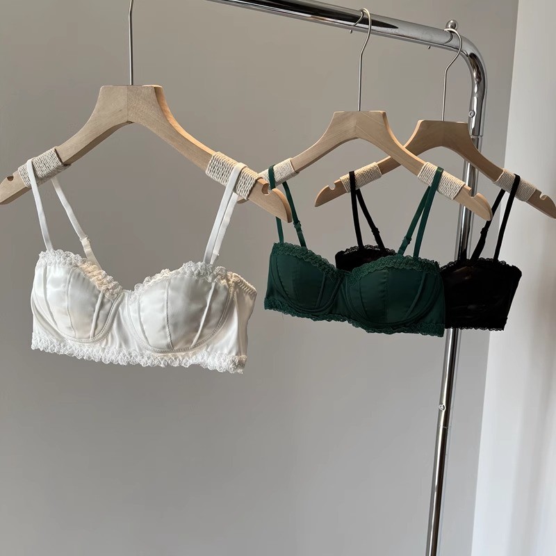 Áo Bra Không Gọng 3 / 4 Nâng Ngực Gợi Cảm Cho Nữ