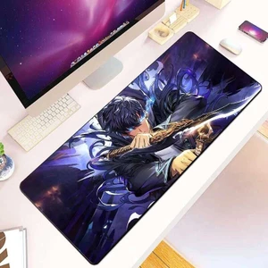 Solo Leveling Shadow King Mousepad HD In Máy Tính Game Thủ Khóa Cạnh Chống Trơn Trượt Miếng Lót Chuột XXL90x40cm Bàn Phím PC Để Bàn Pad