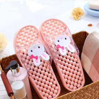 Hoạt Hình Dép Nữ Nhà Trong Nhà Chống Trơn Trượt Dễ Thương Phòng Tắm Tắm Massage Hộ Gia Đình Nam